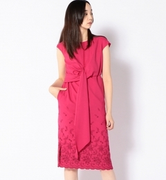 【シップス/SHIPS】 FLICKA:刺繍レースドレス [送料無料]