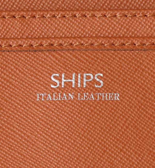 SHIPS:【SAFFIANO LEATHER】イタリアンレザー カードケース （名刺入れ