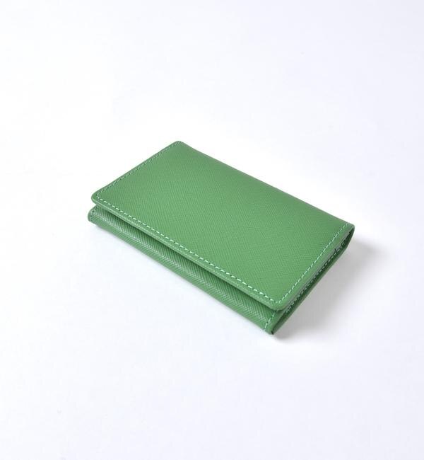 SHIPS:【SAFFIANO LEATHER】イタリアンレザー カードケース (名刺入れ