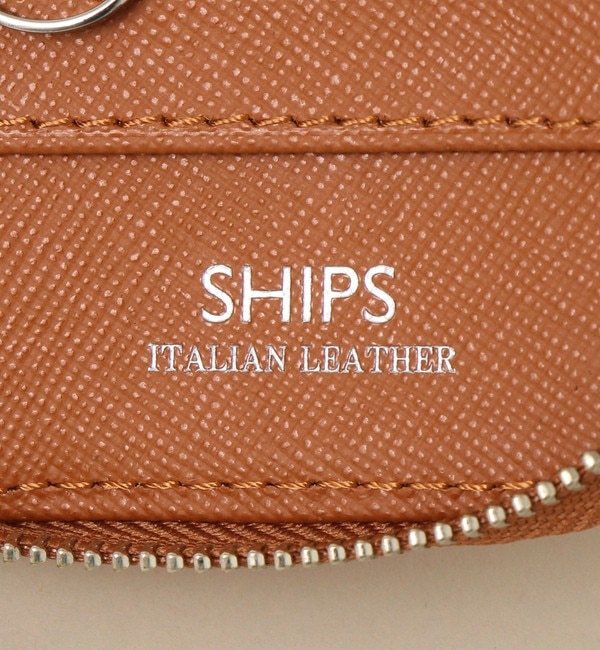 SHIPS:【SAFFIANO LEATHER】 イタリアンレザー キーケース|SHIPS