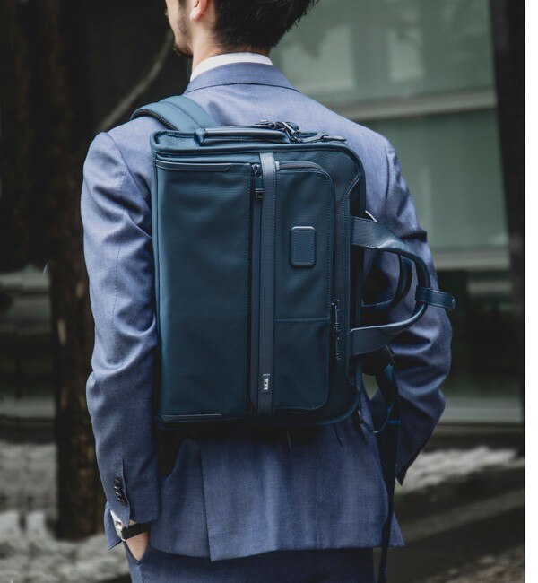 TUMI ALPHA3 3way ブリーフケース リュック ネイビー