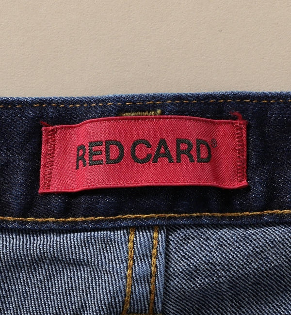 SHIPS別注 RED CARD スキニーデニム ’RYDER’ ロイヤルブルー