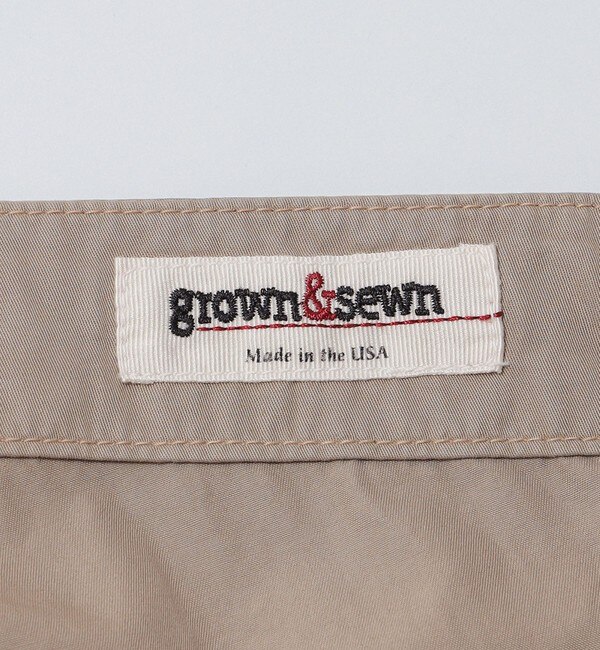 GROWN&SEWN: Drawstring Pant - Feather Twill|SHIPS(シップス)の通販