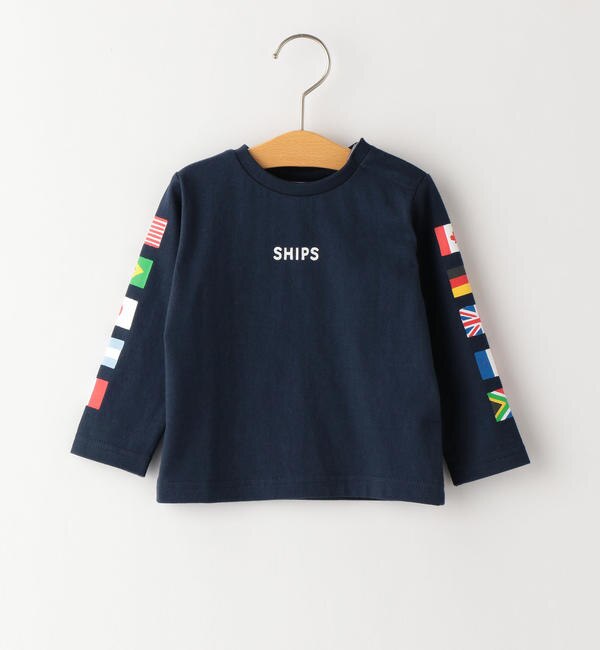 Ships Kids 国旗 プリント Tee 80 90cm Ships シップス の通販 アイルミネ