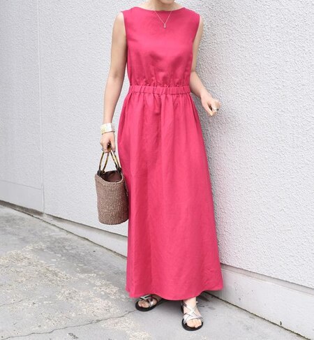 Ships Any L B N リネンブレンド マキシワンピース ワンピース シップス Ships の通販 アイルミネ