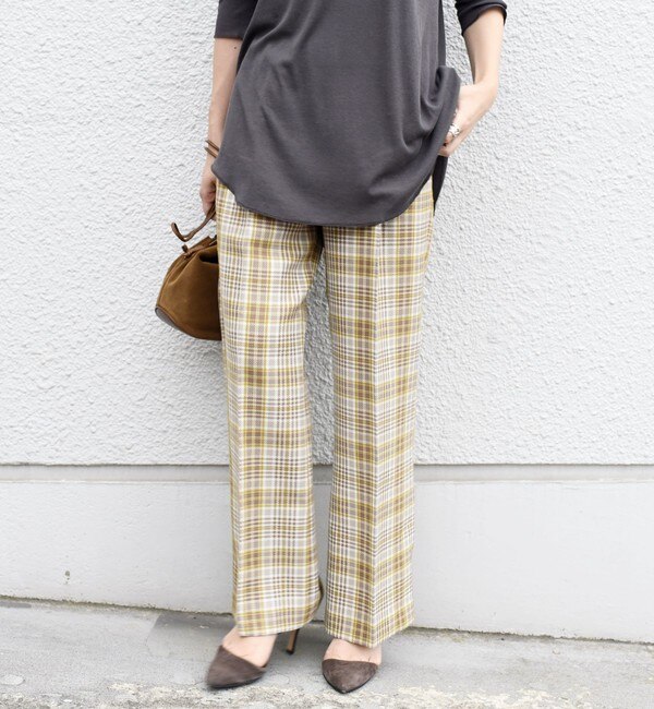 手洗い可能 Lanatecチェックパンツ Ships シップス の通販 アイルミネ 手洗い可能 Lanatecチェックパンツ Ships シップス の通販 アイルミネ