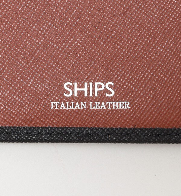 SHIPS: 【SAFFIANO LEATHER】 2トーン 2つ折 ウォレット （財布