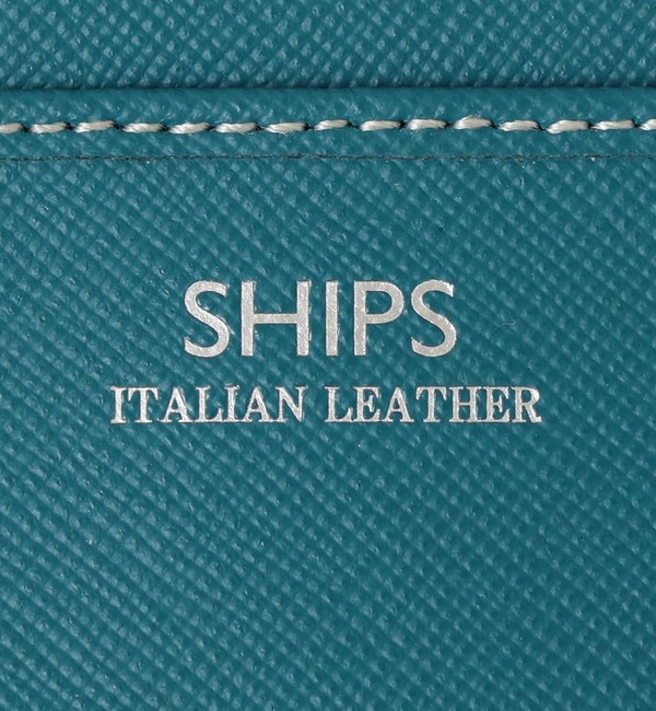 WEB限定】SHIPS: 【SAFFIANO LEATHER】 2トーン カードケース （名刺