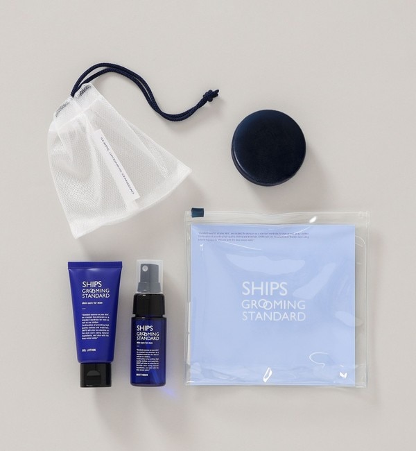 【シップス/SHIPS】 SGS: STARTER SET / お試しセット(洗顔ソープ・化粧水・保湿液・泡立てネット)
