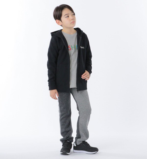 SHIPS KIDS:ロゴ フード ジップ パーカー(145～160cm)|SHIPS(シップス