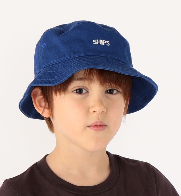 【シップス/SHIPS】 SHIPS KIDS:ロゴ バケット ハット