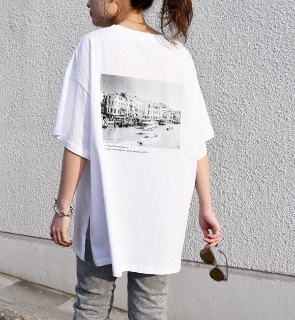 《追加予約》* オーガニックコットン フォト ショート スリーブ TEE 24SS ◆