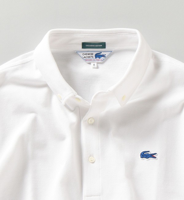 WEB限定/SHIPS別注】LACOSTE: ピケ ボタンダウン ポロシャツ|SHIPS