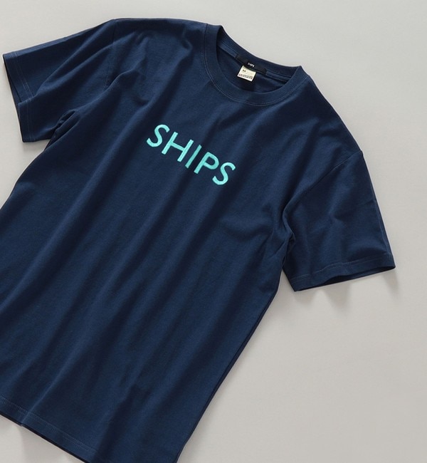 SHIPS: ロゴ エンブロイダリー Tシャツ|SHIPS(シップス)の通販｜アイルミネ