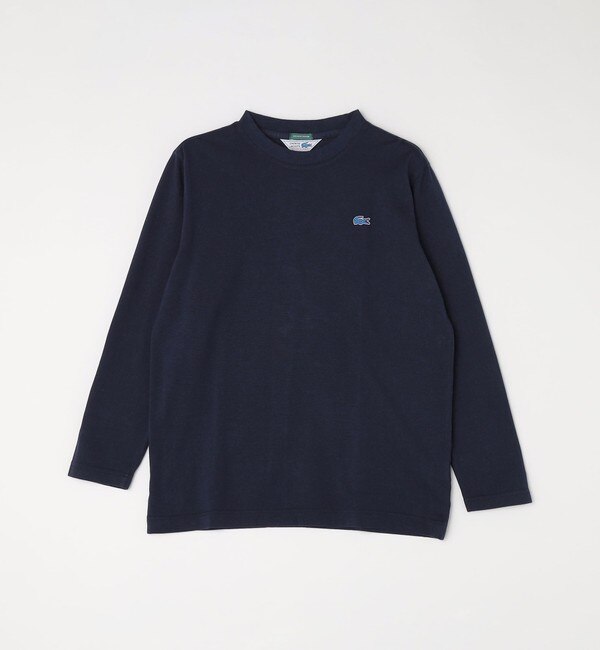 SHIPS別注】LACOSTE: ガーメントダイ ピケ ロングスリーブ Tシャツ