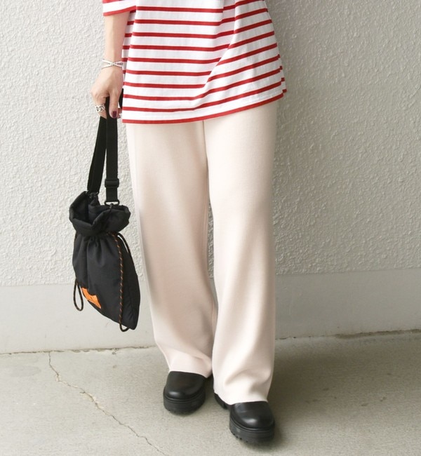 SHIPS any: スムースタッチ ロング ニット パンツ|SHIPS(シップス)の通販｜アイルミネ