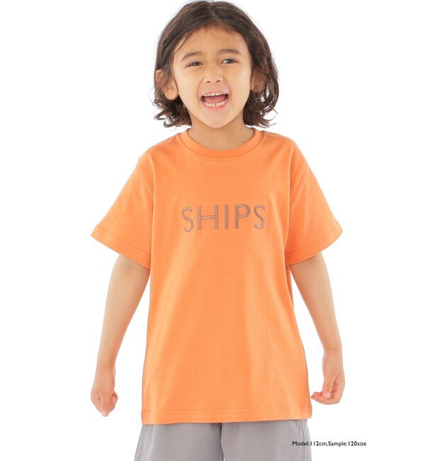 SHIPS KIDS:SHIPS ロゴ TEE(100～160cm)|SHIPS(シップス)の通販