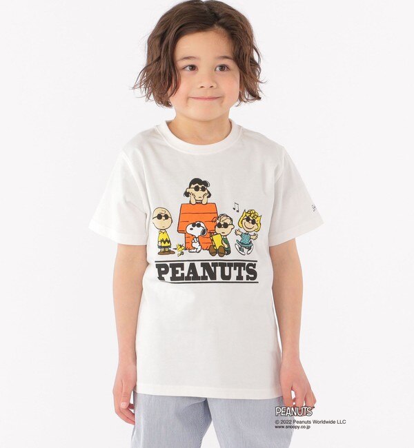 Ships Kids スヌーピー 半袖 Tee 100 130cm Ships シップス の通販 アイルミネ