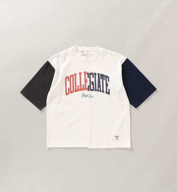 SHIPS別注】Collegiate Pacific: カレッジプリント ドッキング Tシャツ