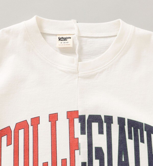 SHIPS別注】Collegiate Pacific: カレッジプリント ドッキング Tシャツ