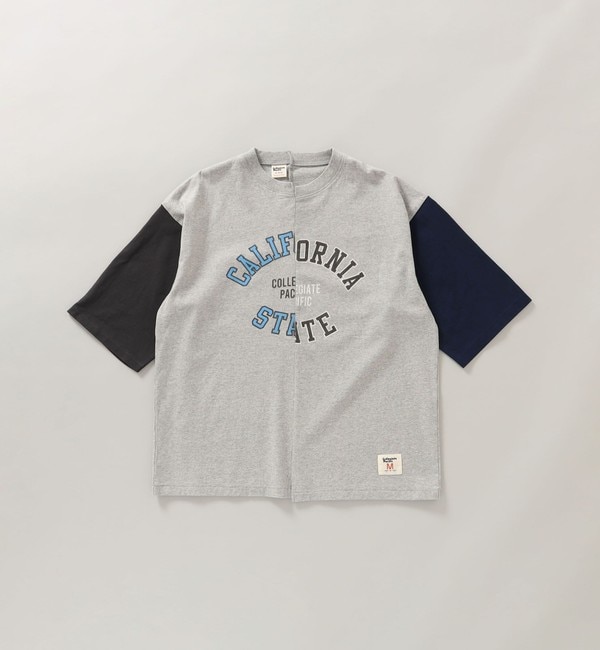 SHIPS別注】Collegiate Pacific: カレッジプリント ドッキング Tシャツ