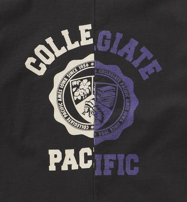 SHIPS別注】Collegiate Pacific: カレッジプリント ドッキング Tシャツ