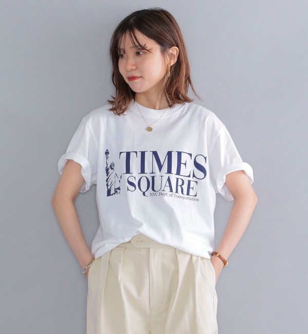 SHIPS: NYC プリント Tシャツ|SHIPS(シップス)の通販｜アイルミネ