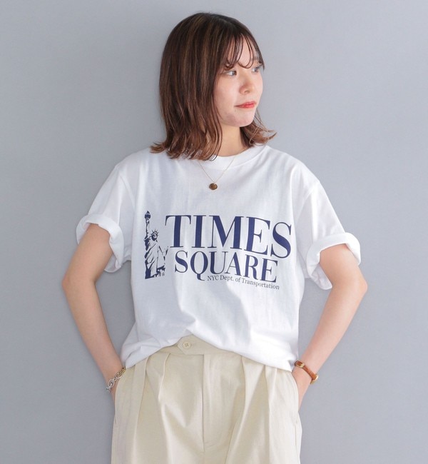 SHIPS: NYC プリント Tシャツ|SHIPS(シップス)の通販｜アイルミネ