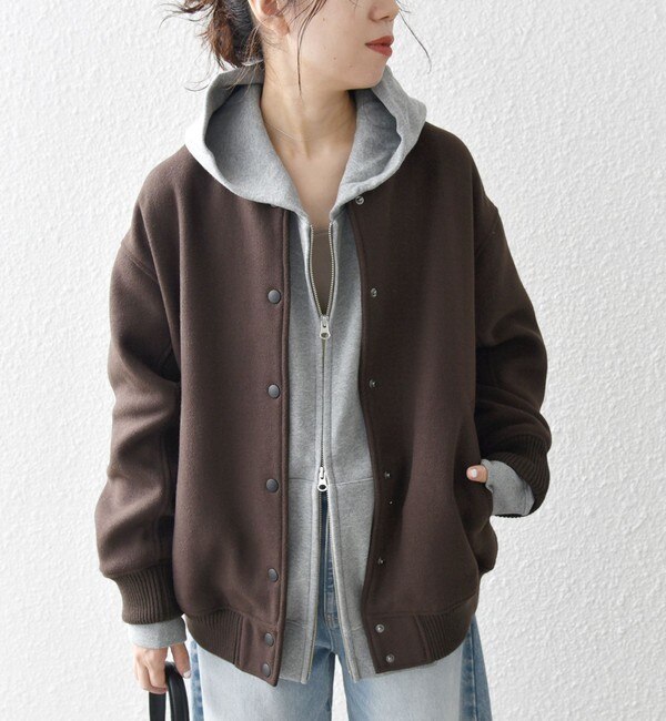 WEB限定】SHIPS any: バーシティ ジャケット 24FW|SHIPS(シップス)の通販｜アイルミネ