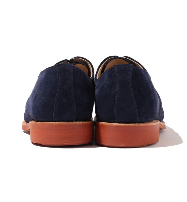 Southwick別注】SANDERS: Navy Suede Officer Shoe|SHIPS(シップス)の