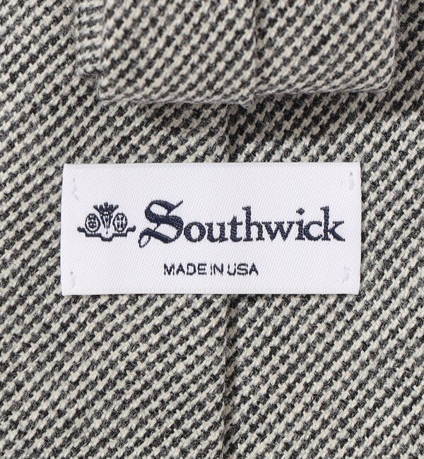 Southwick: AWC ウール ハウンドトゥース ネクタイ|SHIPS(シップス)の