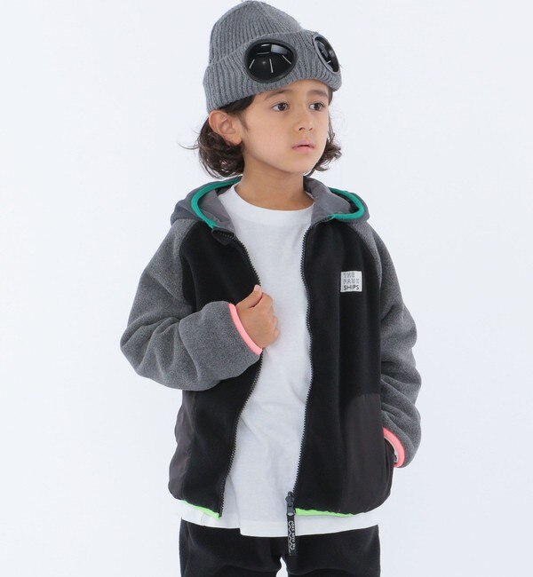 SHIPS KIDS別注】THE PARK SHOP:95～145cm / REVERSIBLE REFLECT