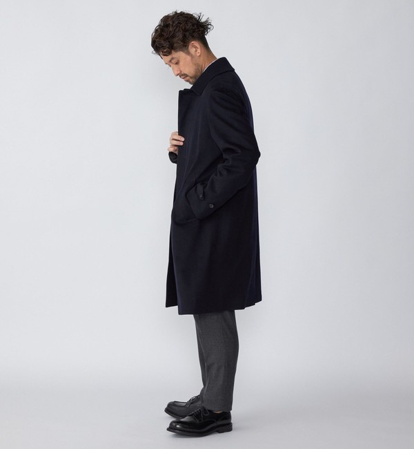 SHIPS: LORO PIANA FABRIC ストーム システム ステンカラー コート