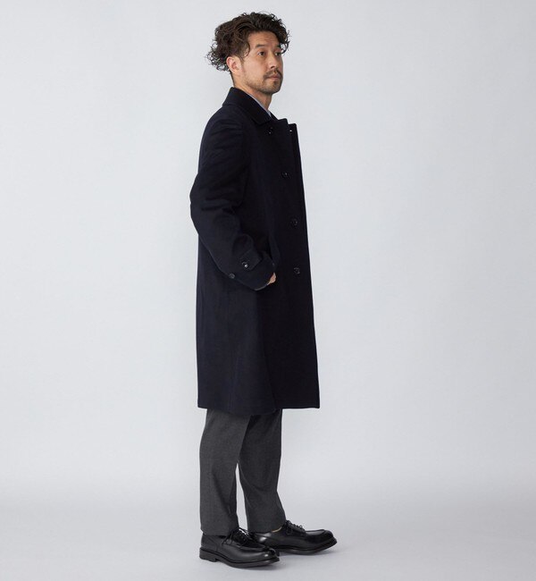 SHIPS: LORO PIANA FABRIC ストーム システム ステンカラー コート