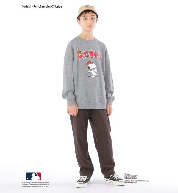 SHIPS KIDS:100～170cm / スヌーピー×MLB スウェット|SHIPS(シップス