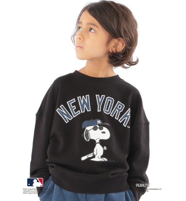 SHIPS KIDS:100～170cm / スヌーピー×MLB スウェット|SHIPS(シップス