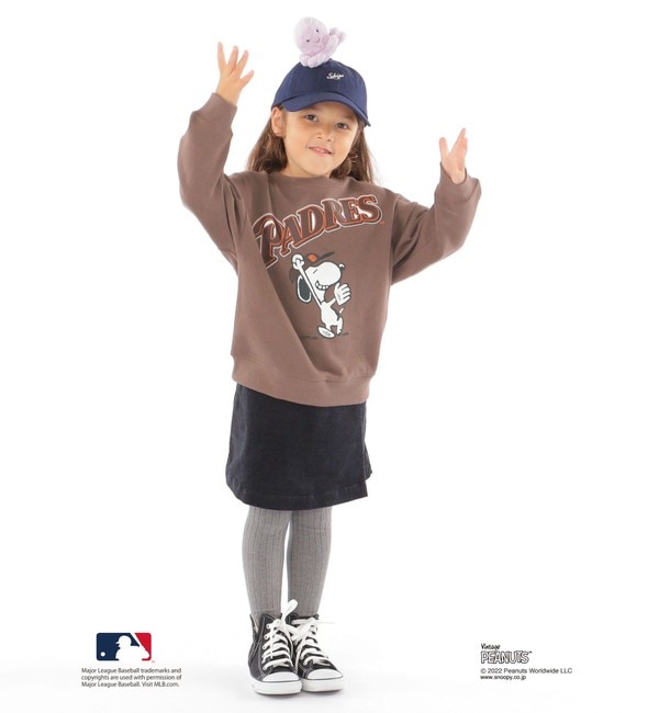 SHIPS KIDS:100～170cm / スヌーピー×MLB スウェット|SHIPS(シップス