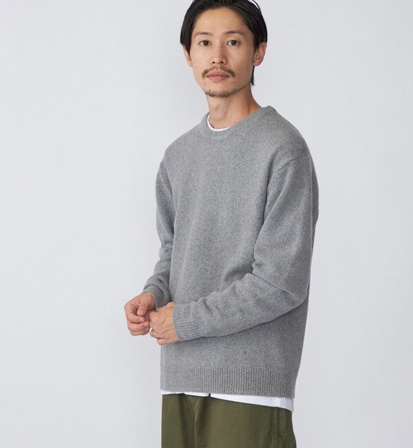 SHIPS: リサイクル カシミヤ クルーネック ニット