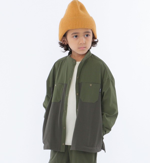 SHIPS KIDS:100～130cm / ＜UVカット＞ナイロン 長袖 シャツ|SHIPS