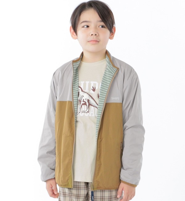 SHIPS KIDS:145～160cm / ＜洗える＞リバーシブル ジップアップ ジャケット|SHIPS(シップス)の通販｜アイルミネ