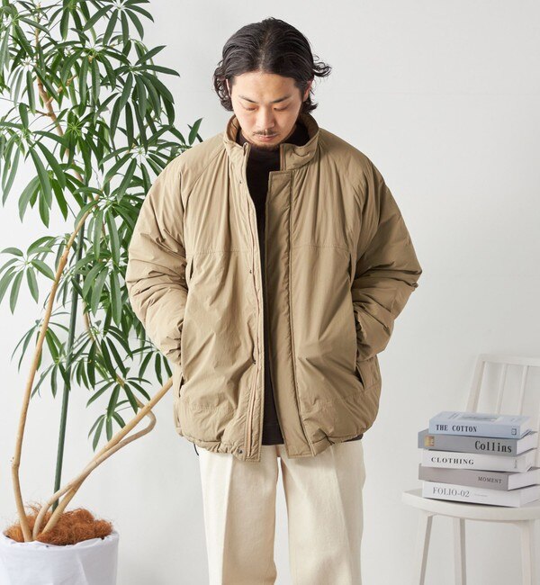 【SHIPS any別注】HINSON: ショート モンスター 中綿 ジャケット 23AW ◇