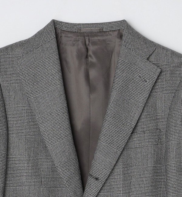 SHIPS: LORO PIANA FABRIC グレンチェック グレー スーツ|SHIPS