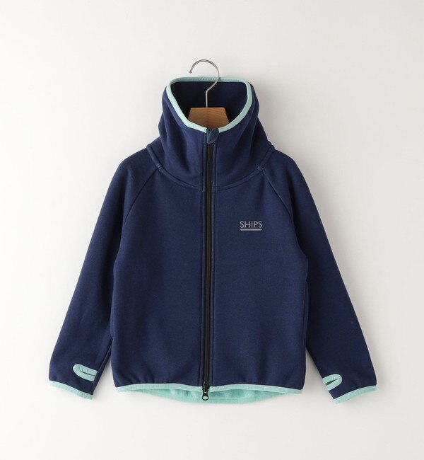 SHIPS KIDS:100～130cm / バック フリース トラック ジャケット|SHIPS