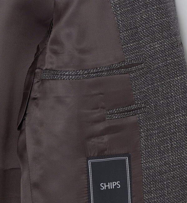 SHIPS: LORO PIANA FABRIC シルク エアー ジャケット|SHIPS(シップス