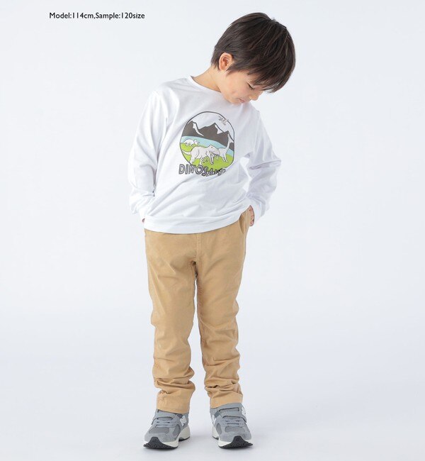 SHIPS KIDS別注】GRAMiCCi:100～160cm / ストレッチ ナロー パンツ