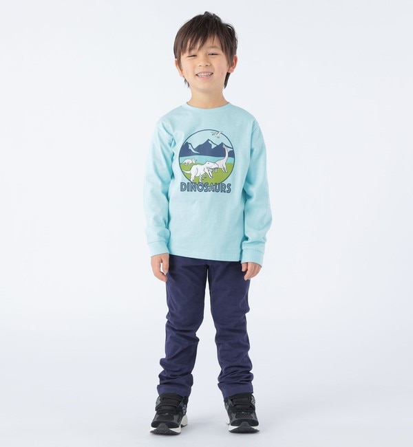 SHIPS KIDS別注】GRAMiCCi:100～160cm / ストレッチ ナロー パンツ