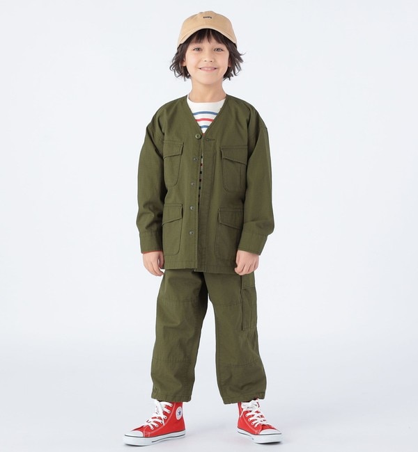 SHIPS KIDS別注】GOLDENMILLS:100～140cm / ファティーグ ジャケット