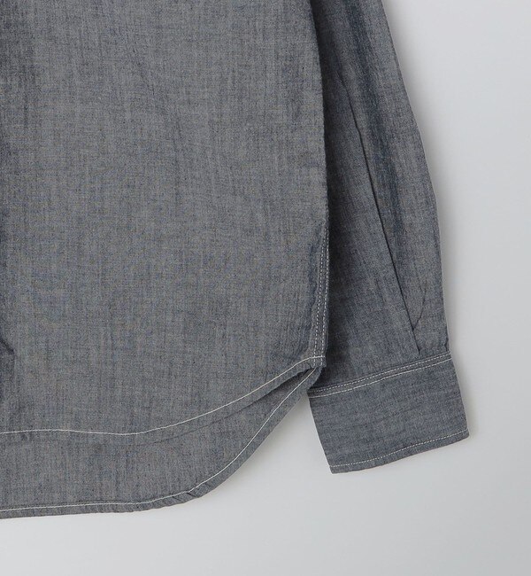 GROWN&SEWN: Chambray Work Shirt - Heritage Rinse