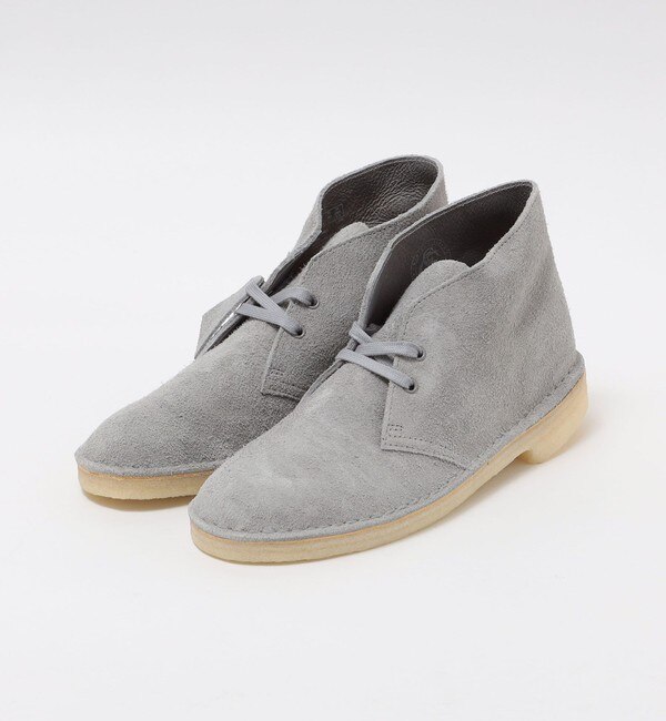 SHIPS限定】CLARKS: DESERT BOOTS HAIRY GRAY/SUEDE|SHIPS(シップス)の