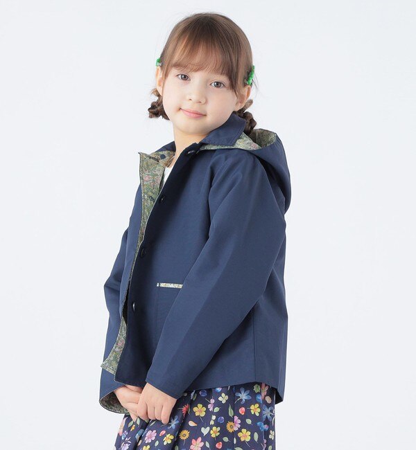 SHIPS KIDS:100～130cm /〈撥水〉リバティ フード コート|SHIPS